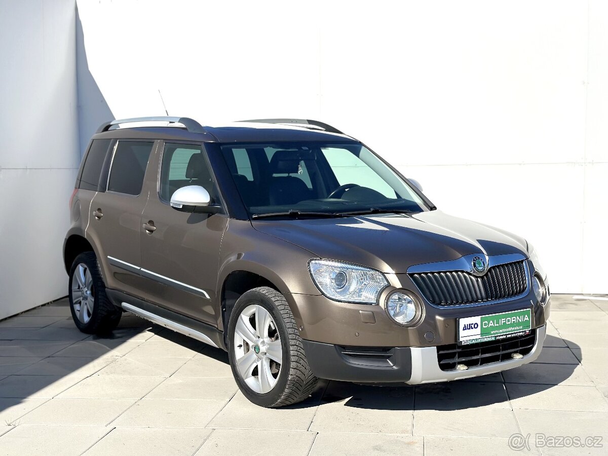 Škoda Yeti 2.0 TDI 4x4 DSG KŮŽE TAŽNÉ XENONY