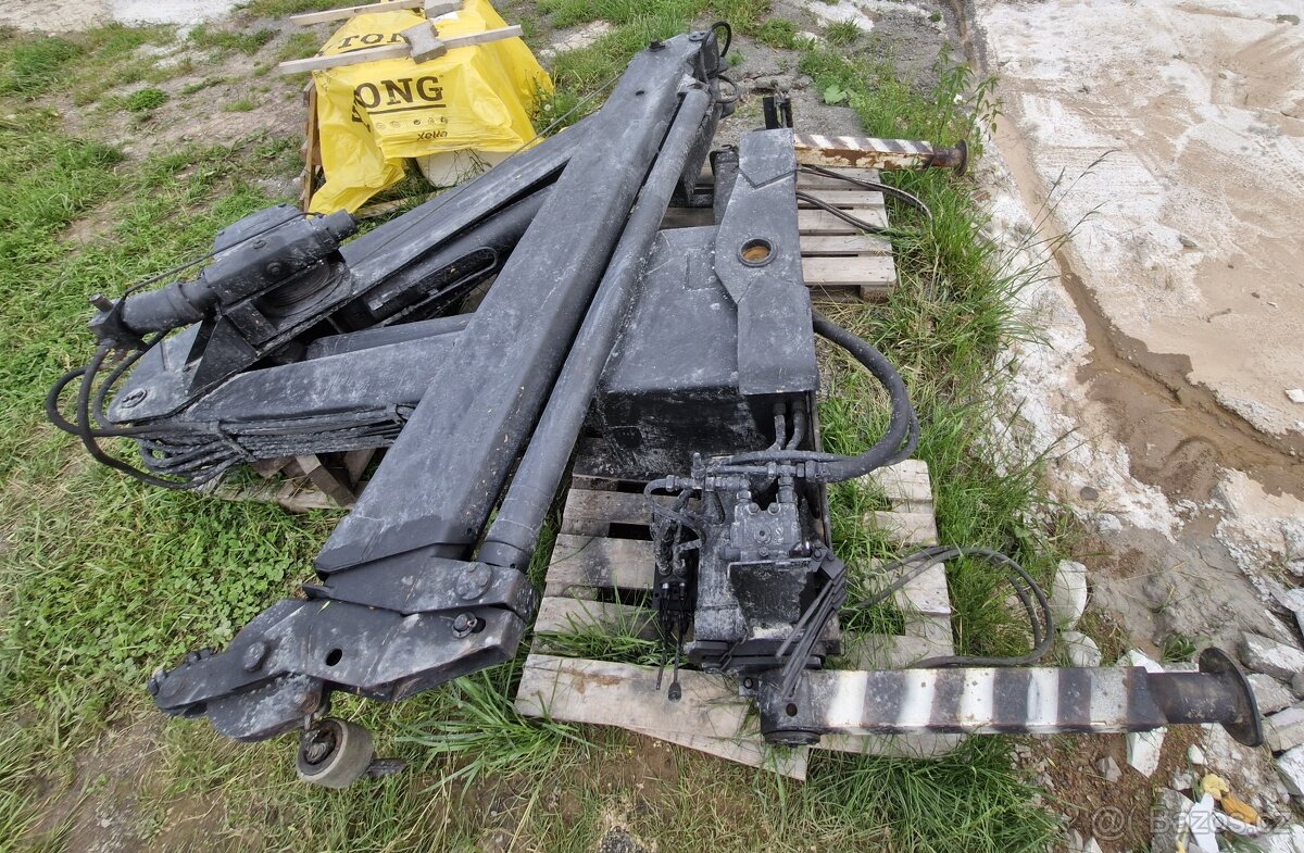 Hydraulická ruka hiab 8m + naviják