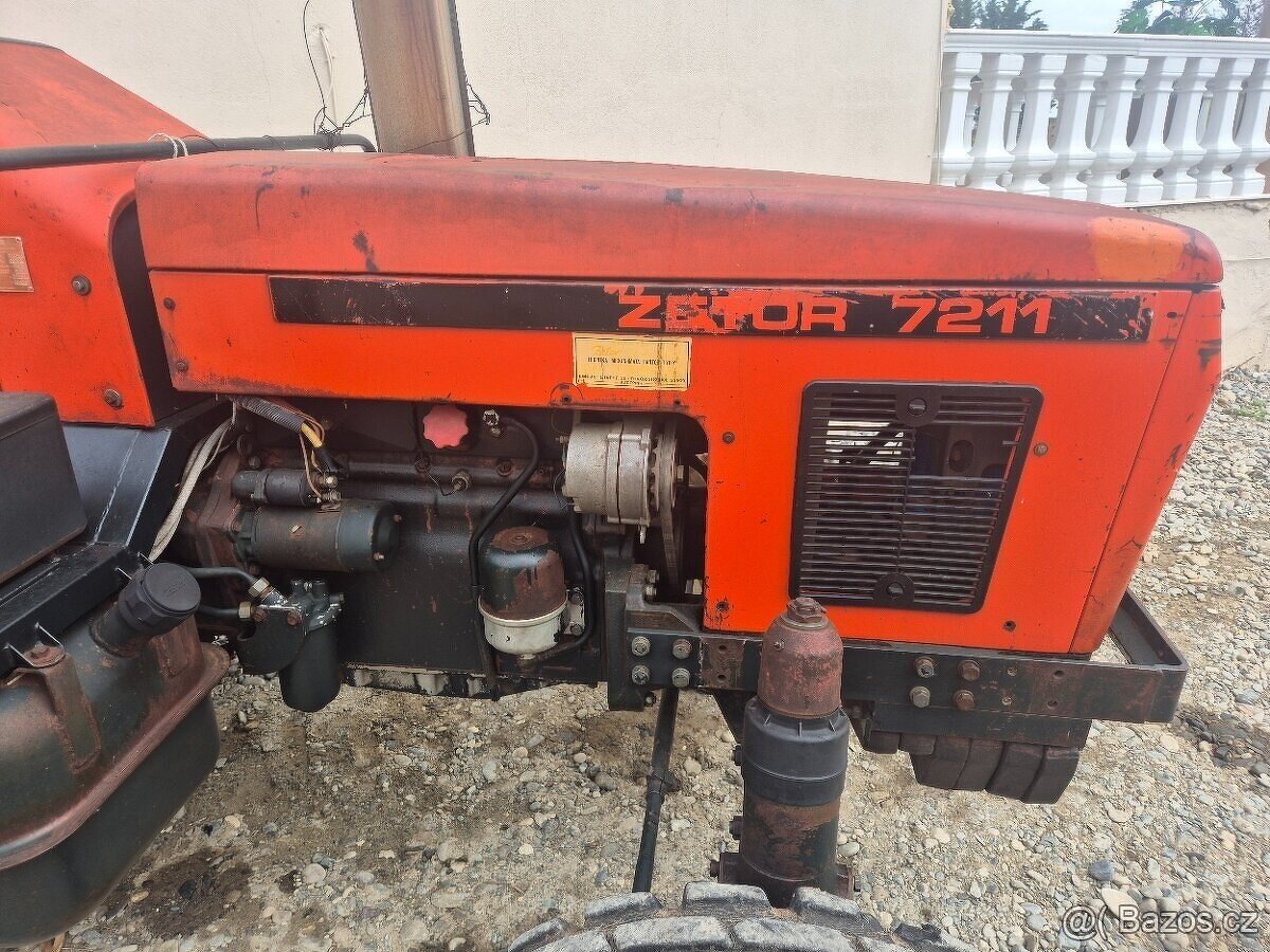 Zetor 7211 cabrio prodej dílu