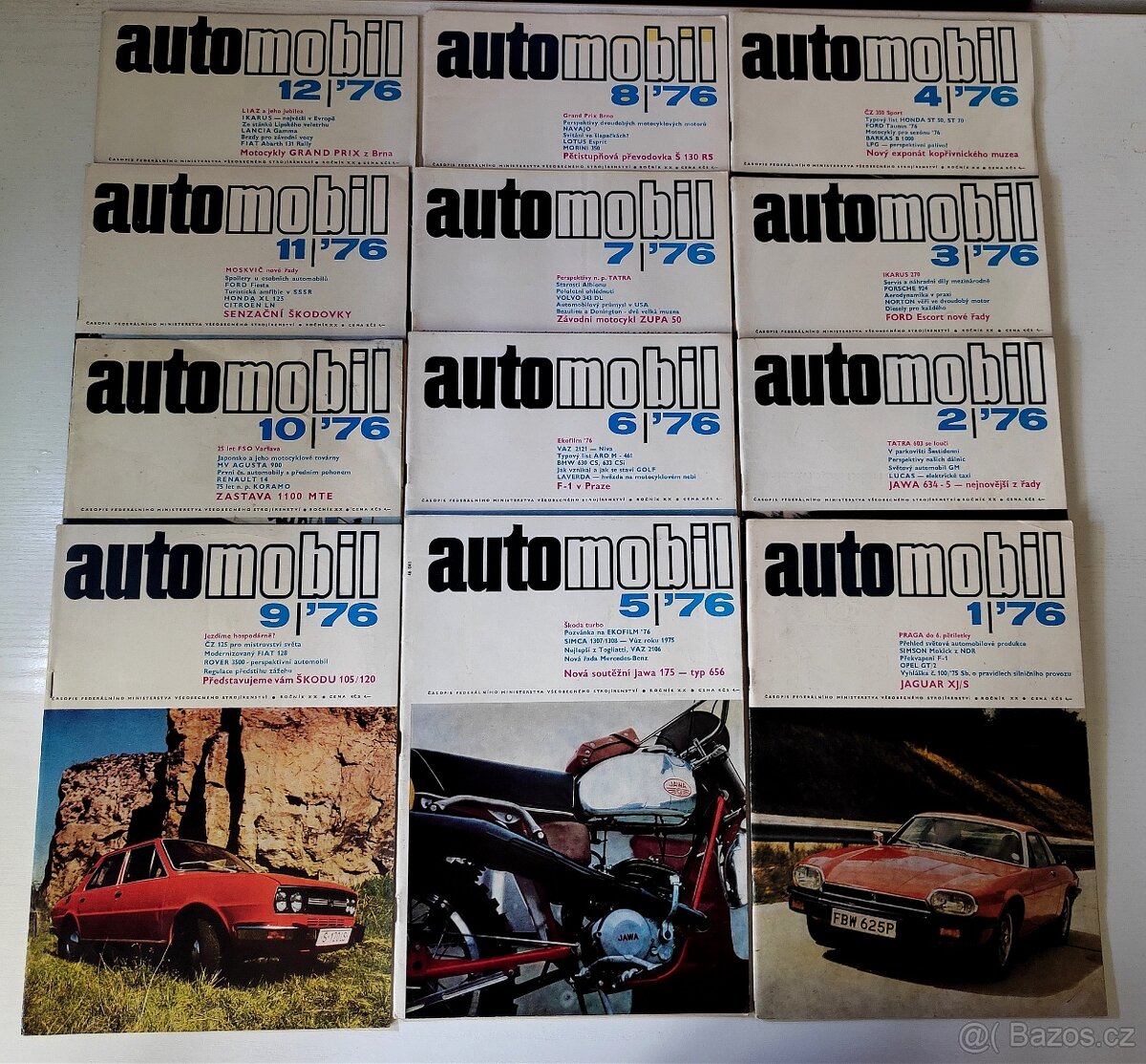 Časopis AUTOMOBIL ročník 76