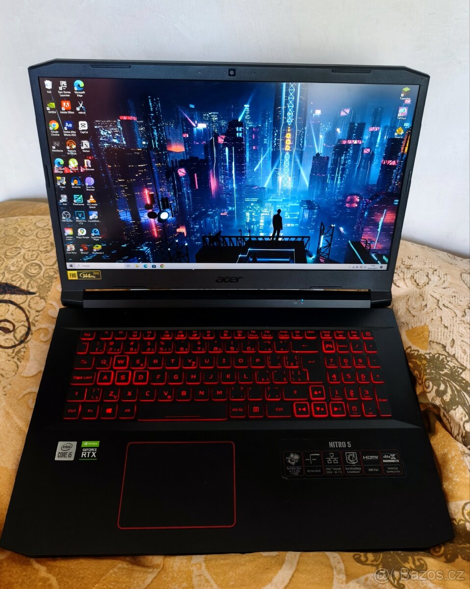 Herní notebook Acer Nitro 5 + HERNI PŘÍSLUŠENSTVÍ ZDARMA