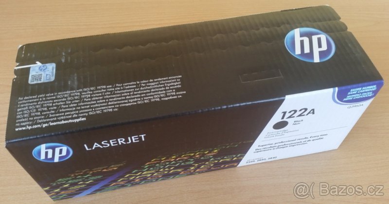 Originální toner HP 122A (Q3960A) černý