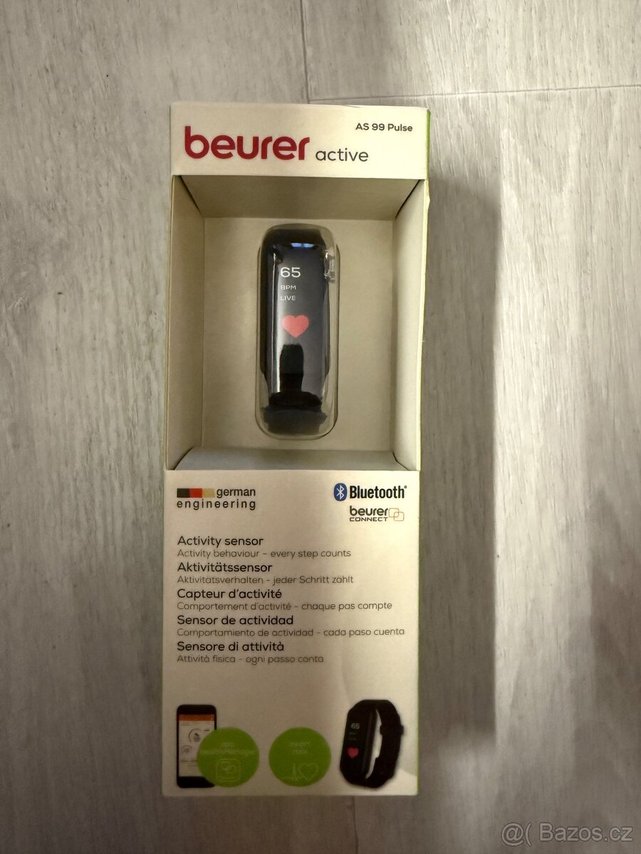 Beurer AS99 sensor aktivity s merením pulsu