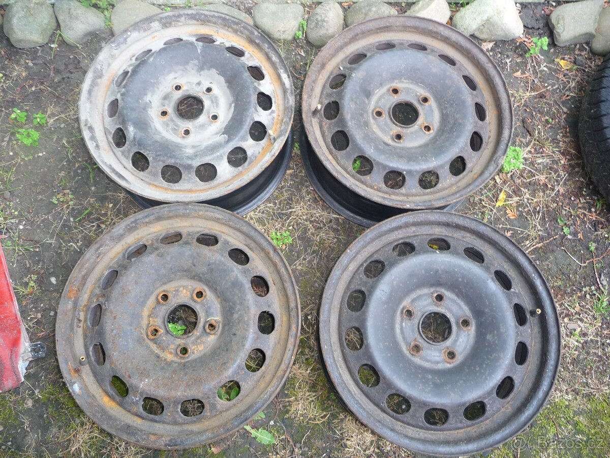 PLECHOVÉ DISKY 16 5x112 ET 50 ŠKODA,VW,AUDI,SEAT