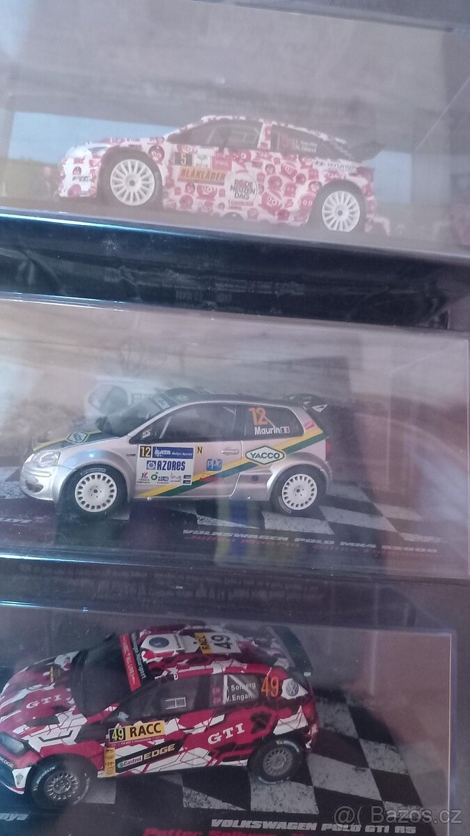 Prodám rally modely 1/43