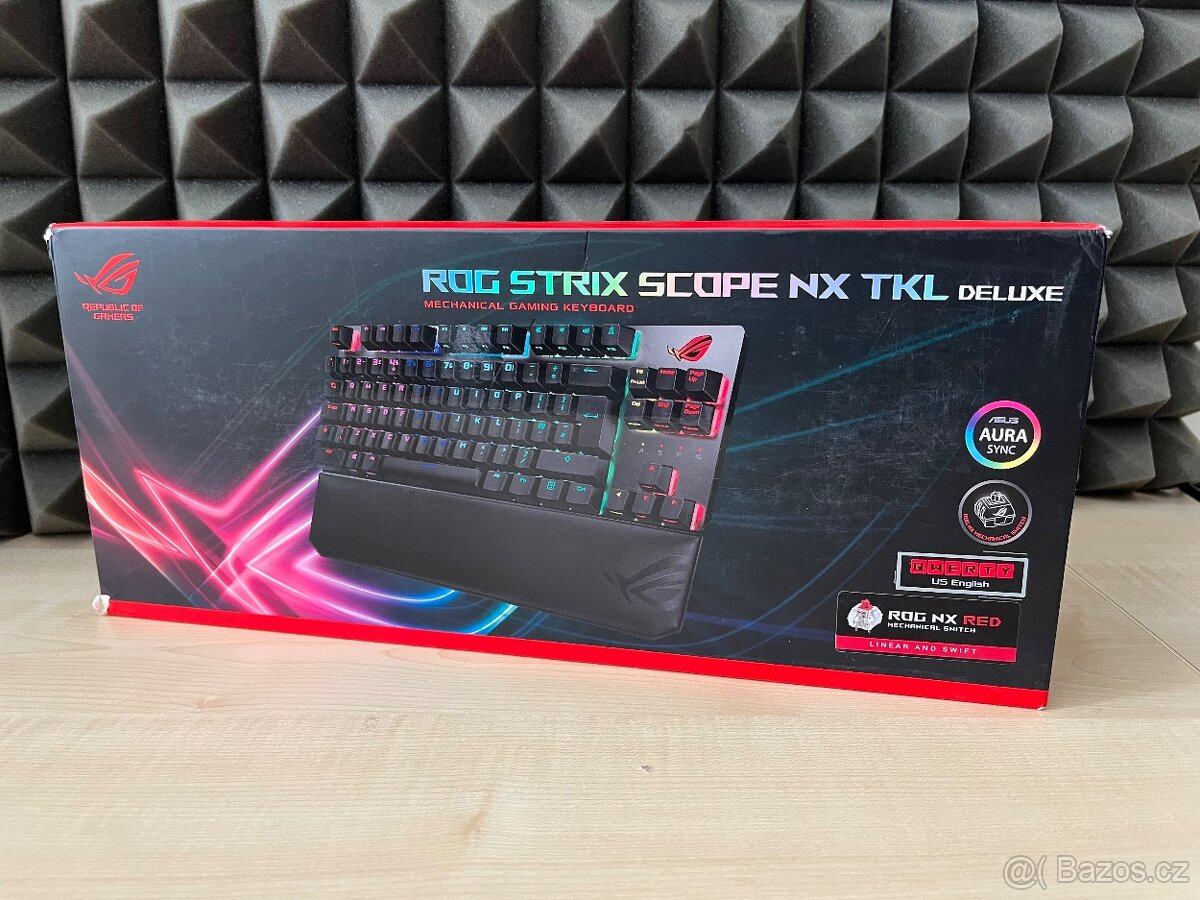 Herní klávesnice ASUS ROG Strix Scope NX TKL Deluxe