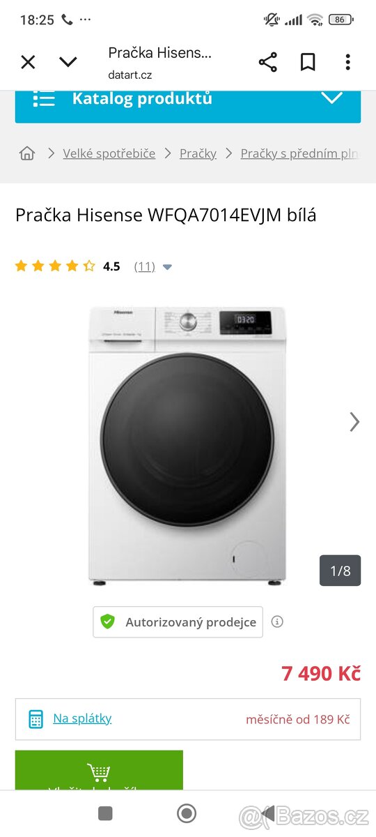 hisense wfpv7012em