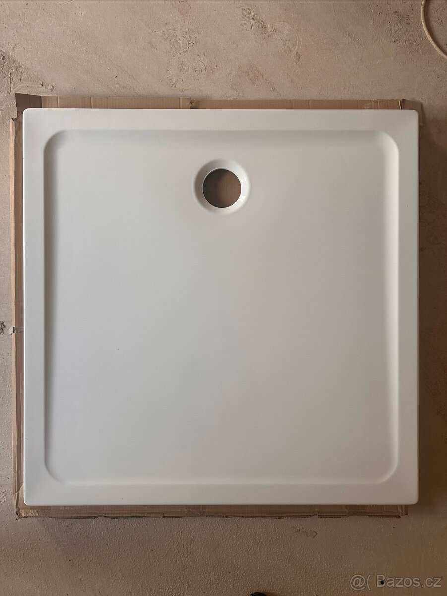 Čtvercová sprchová vanička tako 90x90x4
