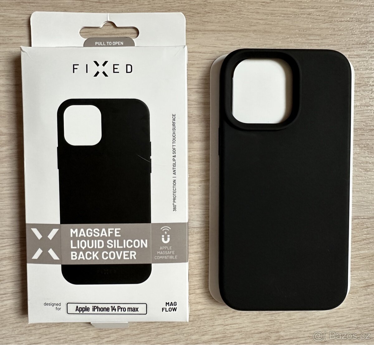 Kryt FIXED MagFlow černý iPhone 14 Pro Max