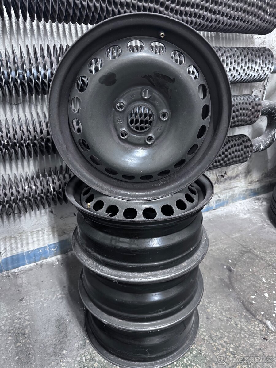 Disky plechové 5x112 6Jx15 Škoda Octavia 2