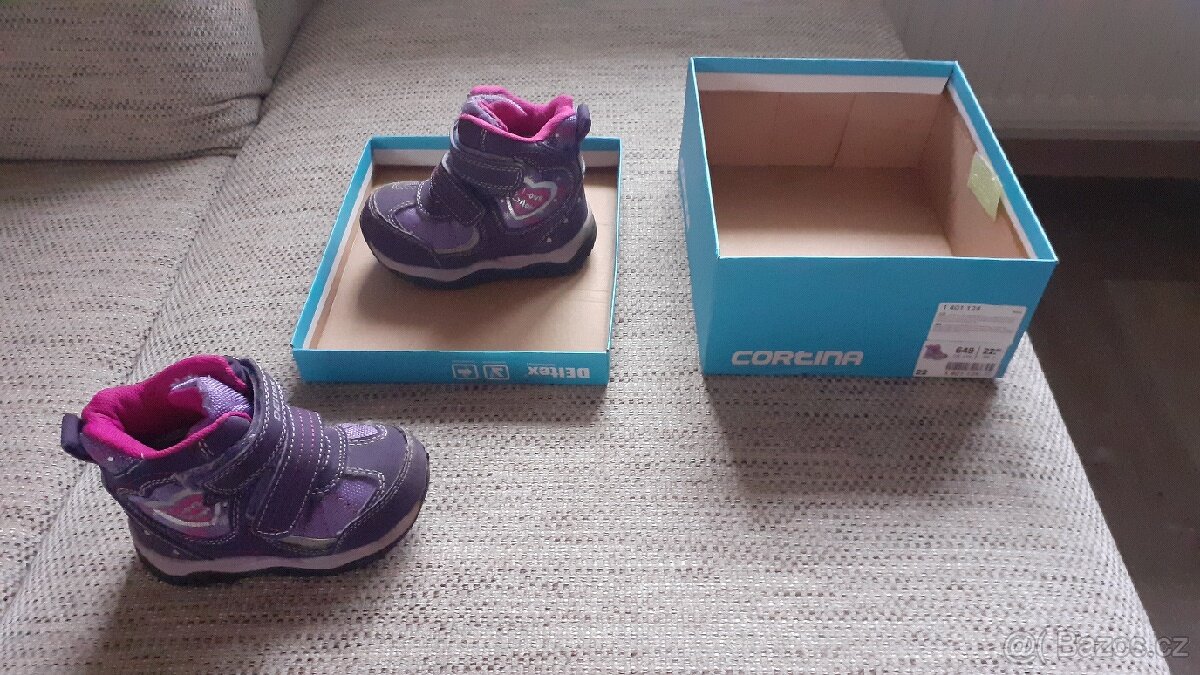 Dětské zimní boty