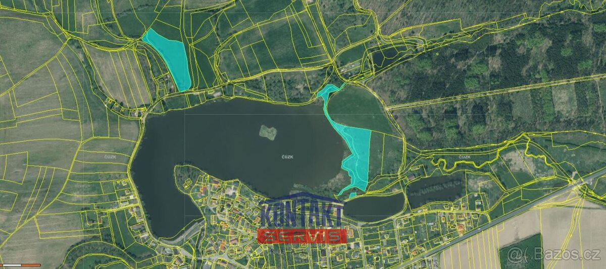 Prodej podílů 1/2 na pozemcích v k.ú. Borek u Rokycan a Roky