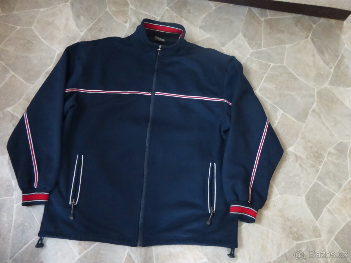 MIKINA - PÁNSKÁ NA ZIP , VEL.:XXL