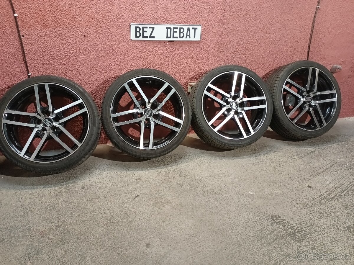 Prodám sadu alu disků MSW (design OZ) 18" 5x112