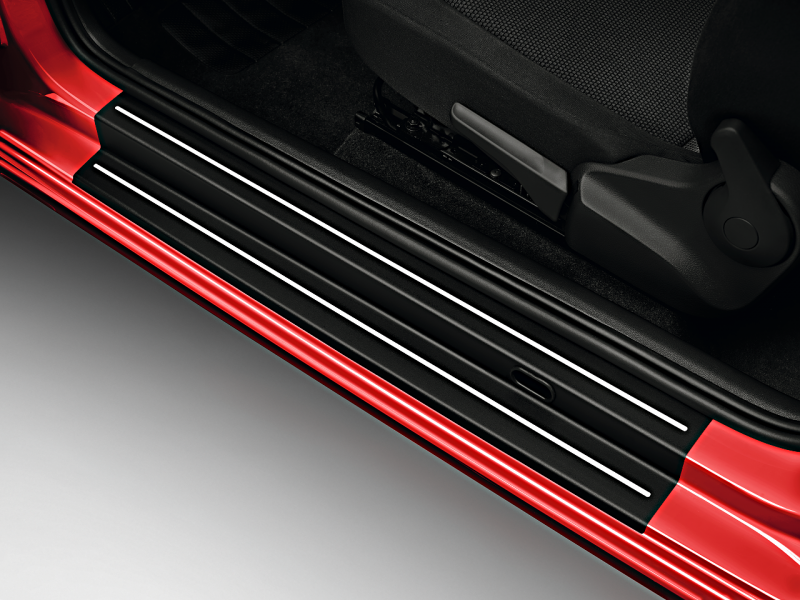 ŠKODA CITIGO-DEKORATIVNÍ PRAHOVÉ FÓLIE 3 DVEŘE ORIGINAL