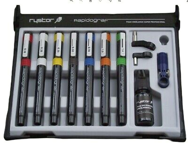 Rýsovací potřeby, technické kreslení