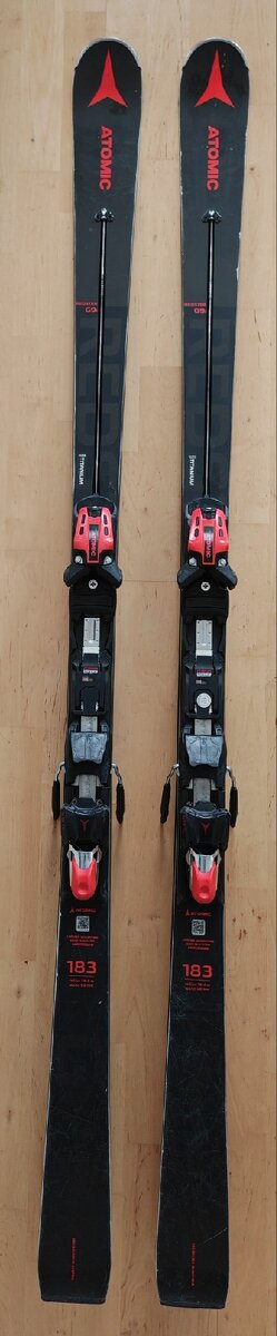 Lyže Atomic Redster G9i Ultra Titanium 183cm, R 19,4