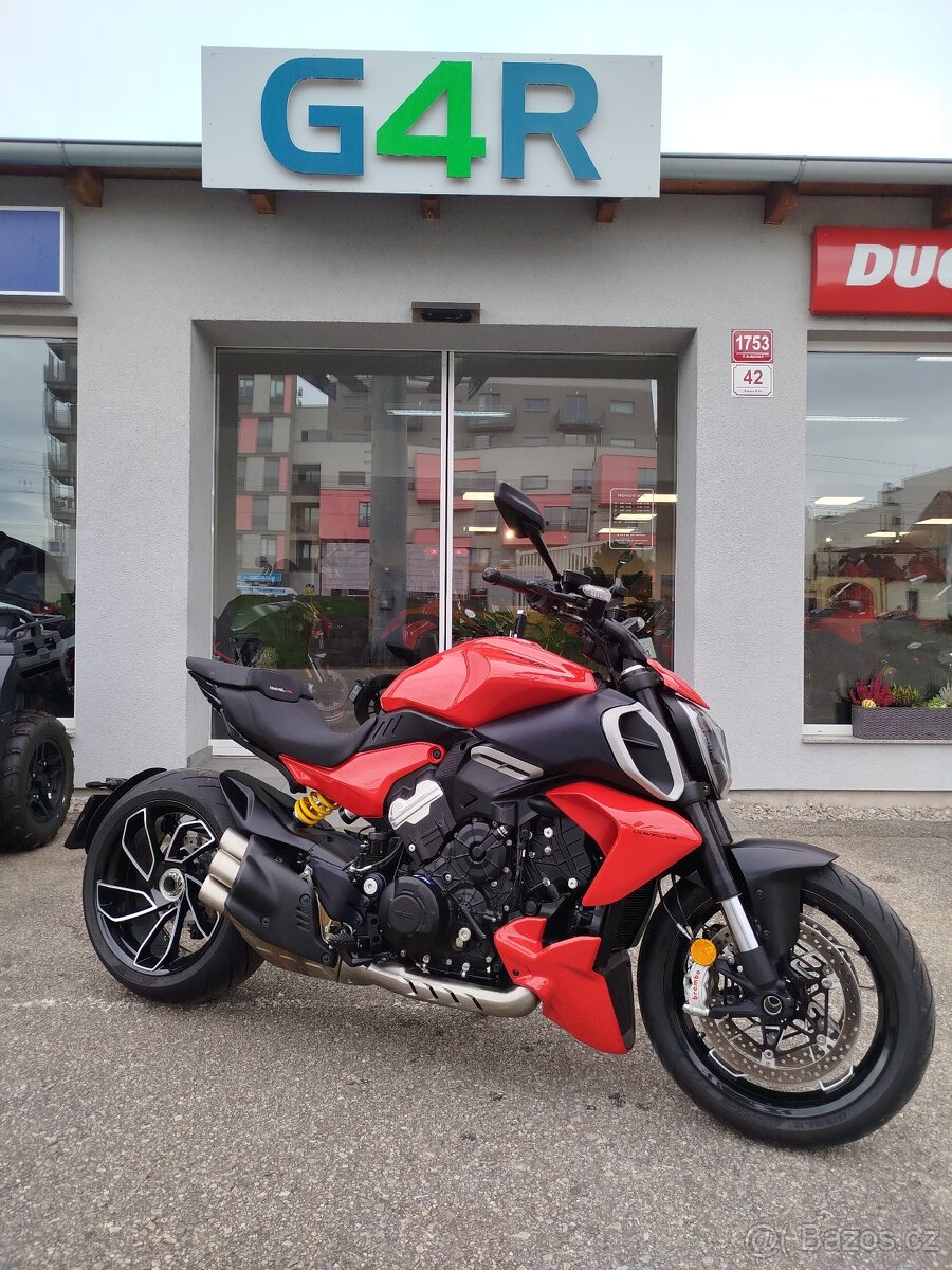 Ducati Diavel V4, 1. MAJITEL V ČR, -DPH, ZÁRUKA