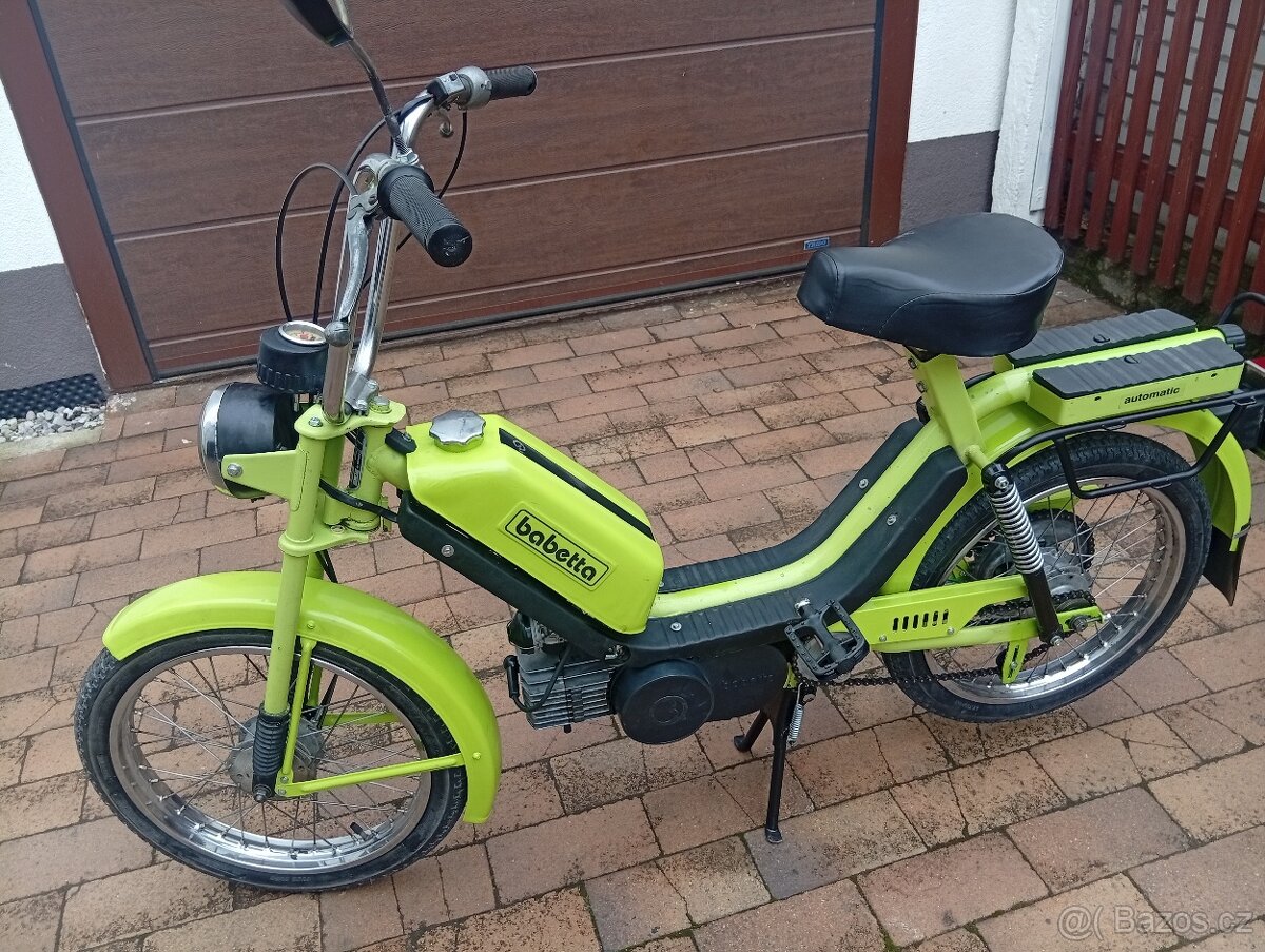 Prodám Babeta 210 zelené barvy (4)