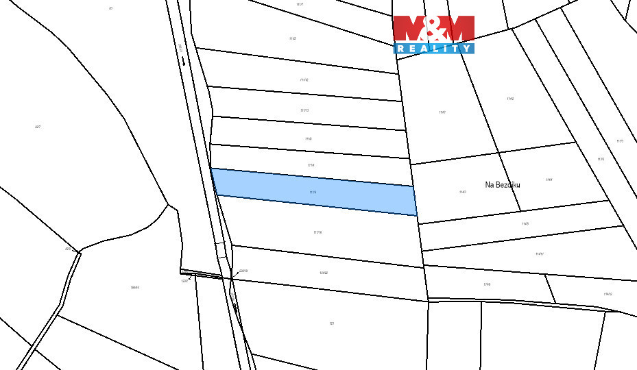 Prodej, pole, 2975 m2, Kladruby nad Labem