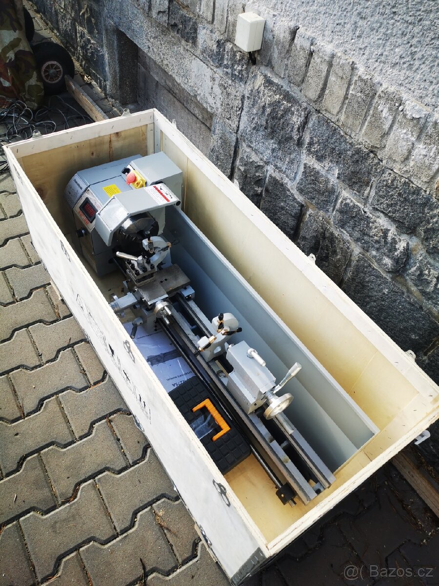 Nový soustruh 750mm Brushless