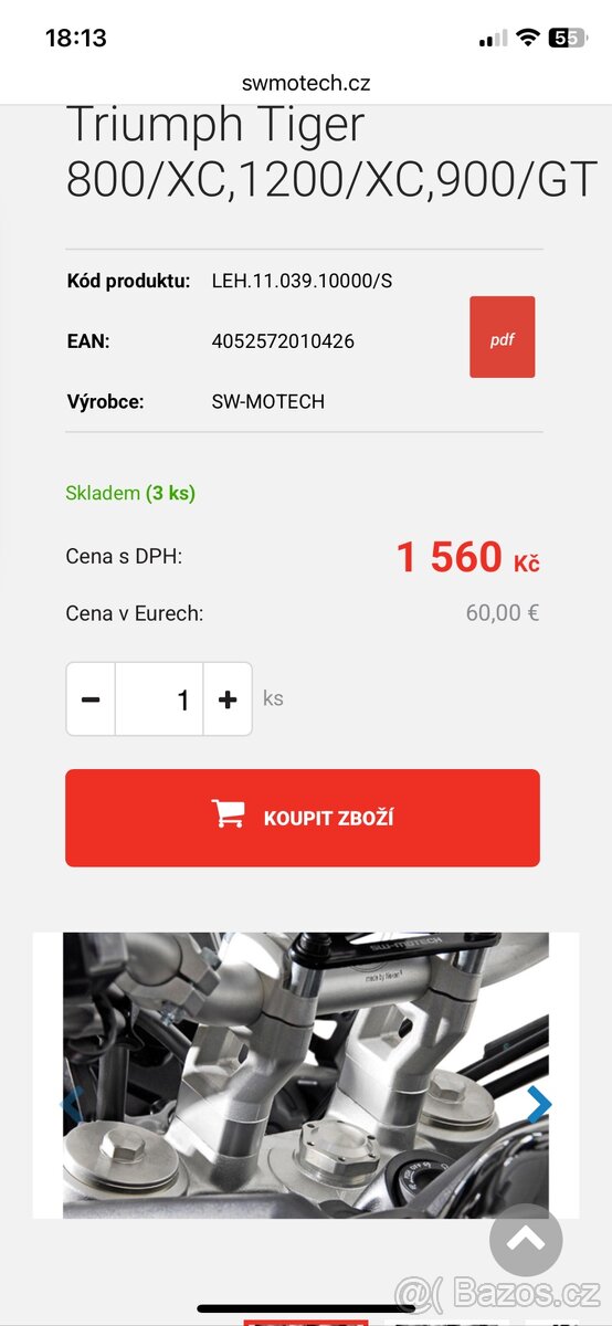 Podstavce pod riditka