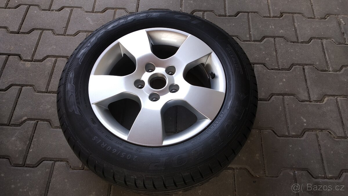 PRODÁM NOVÉ ALU REZERVO 15" 5x112 koncern VW