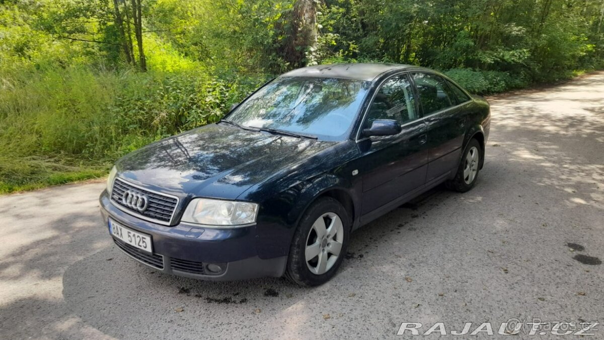 Audi A6 2.7 BiTurbo Quattro 2004 vládní 260 koní, pěkné