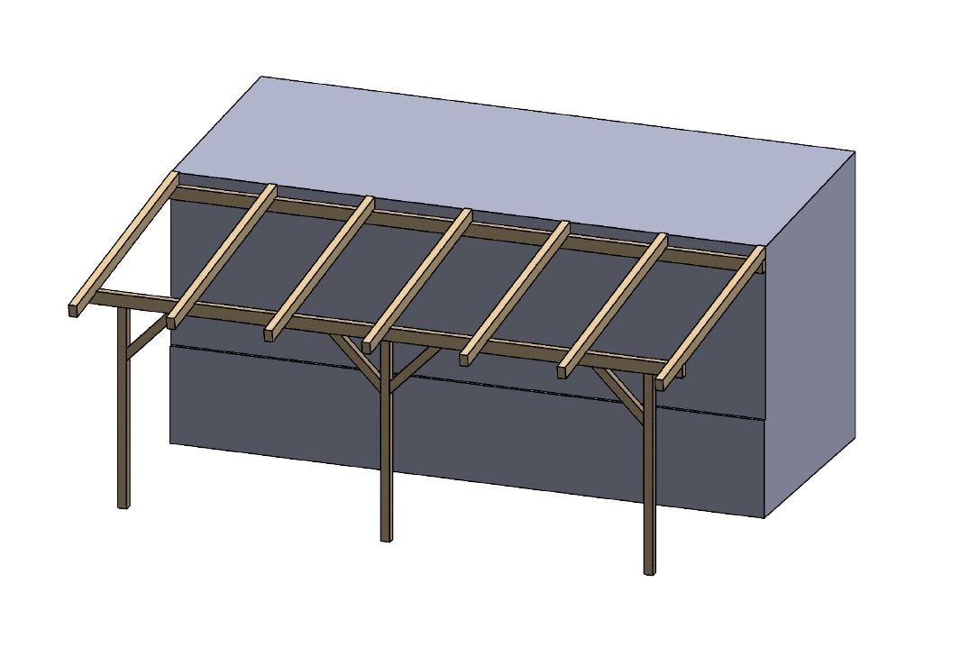 Přístřešek, pergola