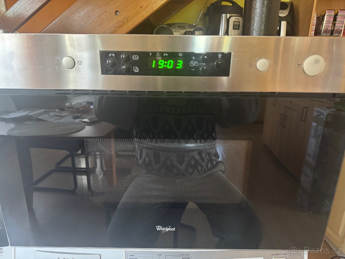 Whirlpool vestavná mikrovlnka AMW491/IX