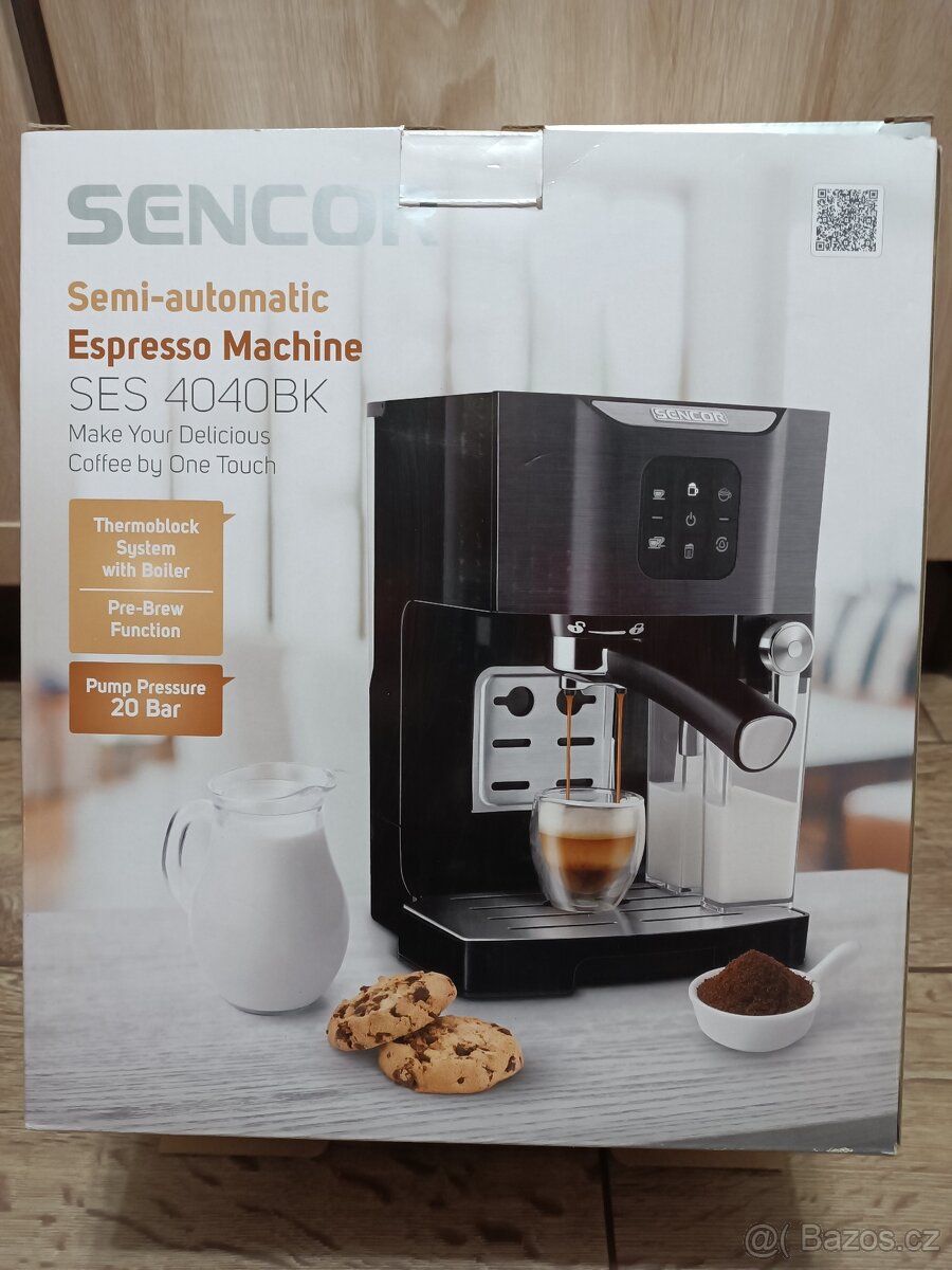 Kávovar Sencor SES4040bk