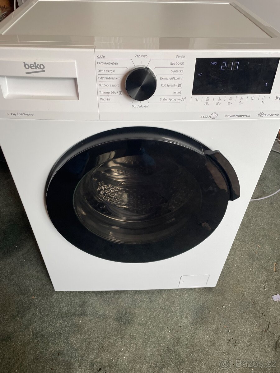 Zánovní pračka Beko XWUE77265CSH3B