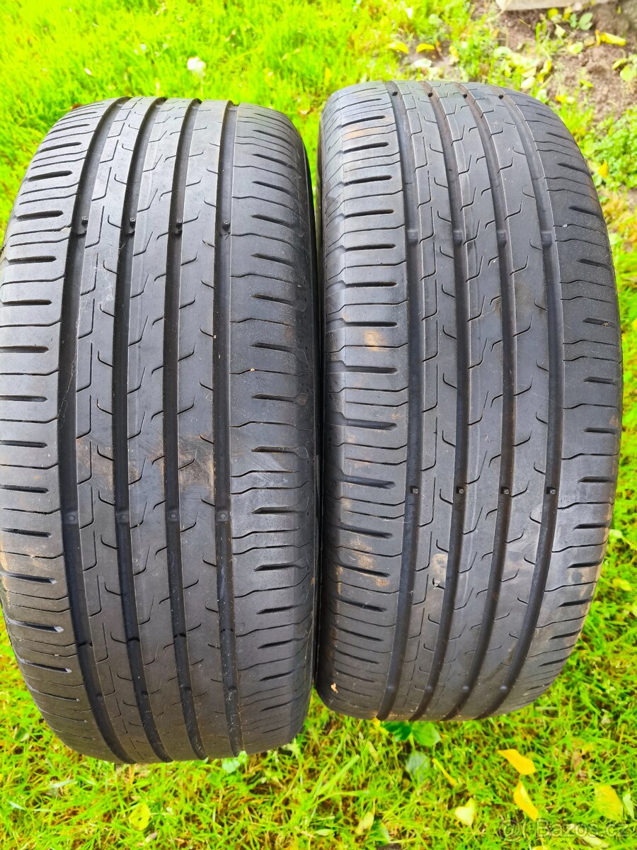 2 letní pneumatiky Continental 205/55/17