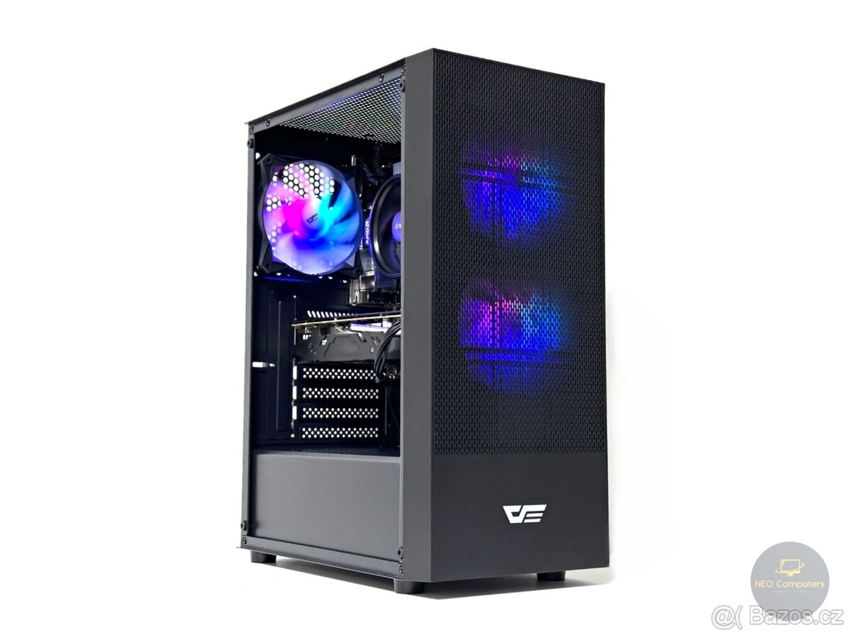 Herní PC Ryzen 5 2600, RX 580 8GB, 16GB, SSD 512GB, Win 11