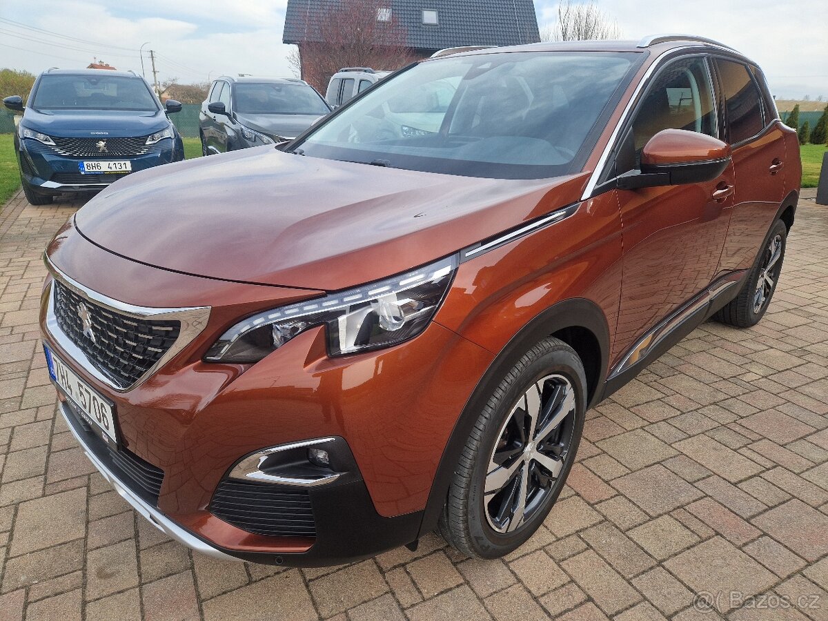 Peugeot 3008 1,6HDI 120PS ALLURE - 2018 - AUTOMAT - FULL LED