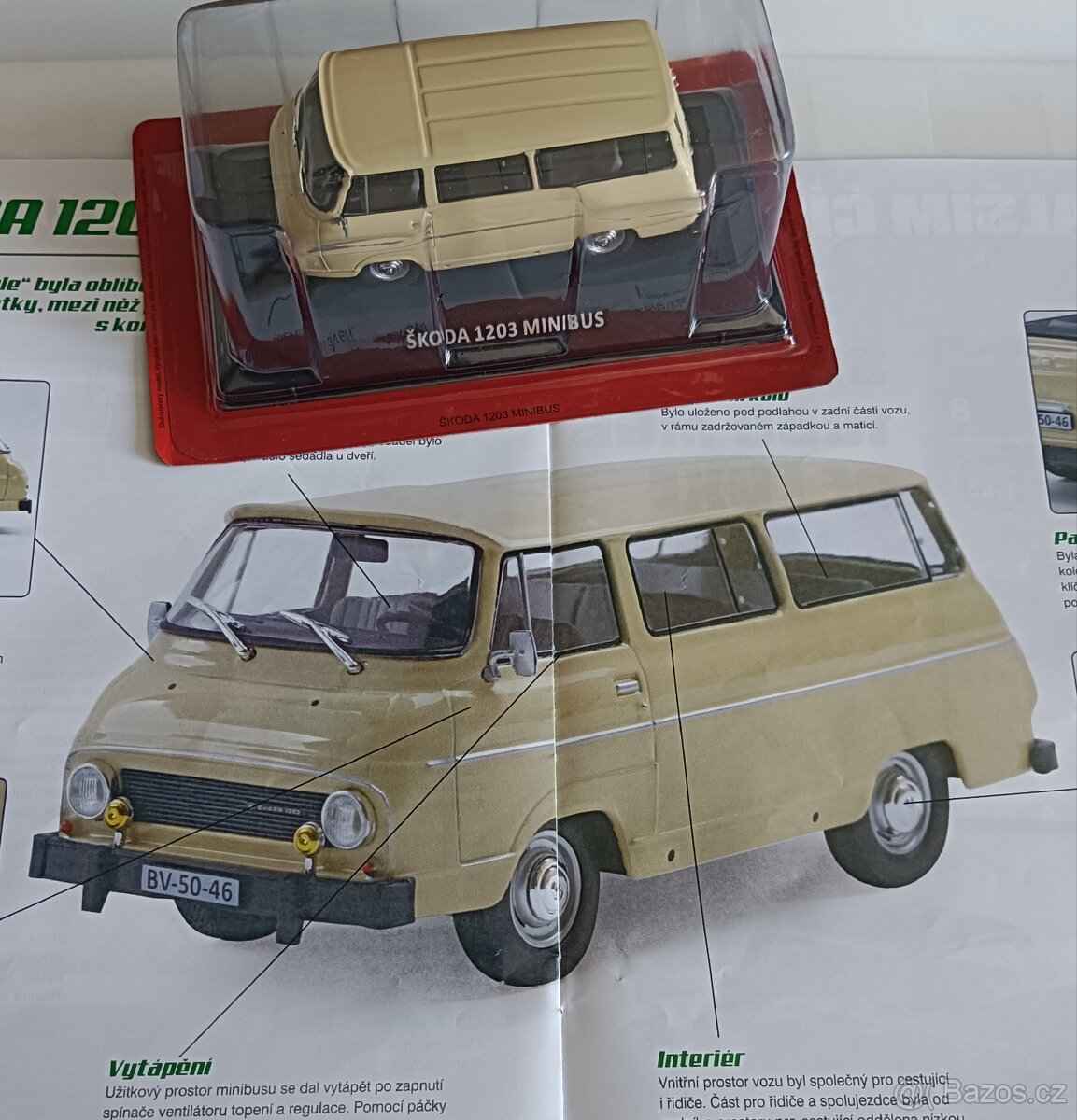 Škoda 1203 minibus DeAgostini