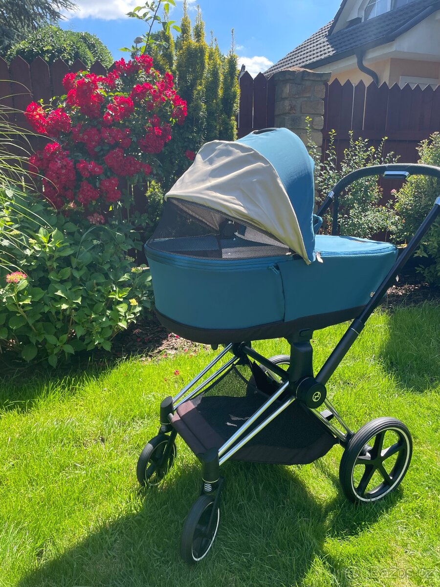 🍼 Set kočárek Cybex Priam 2022 – TOP STAV 🍼