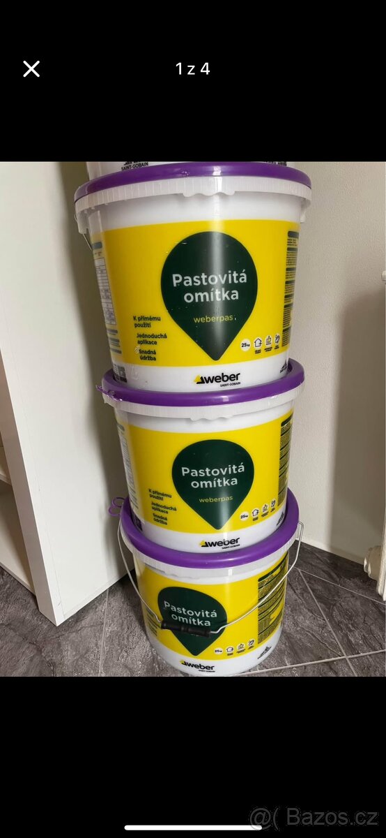 Omítka weber pas. aquaBalance M07E