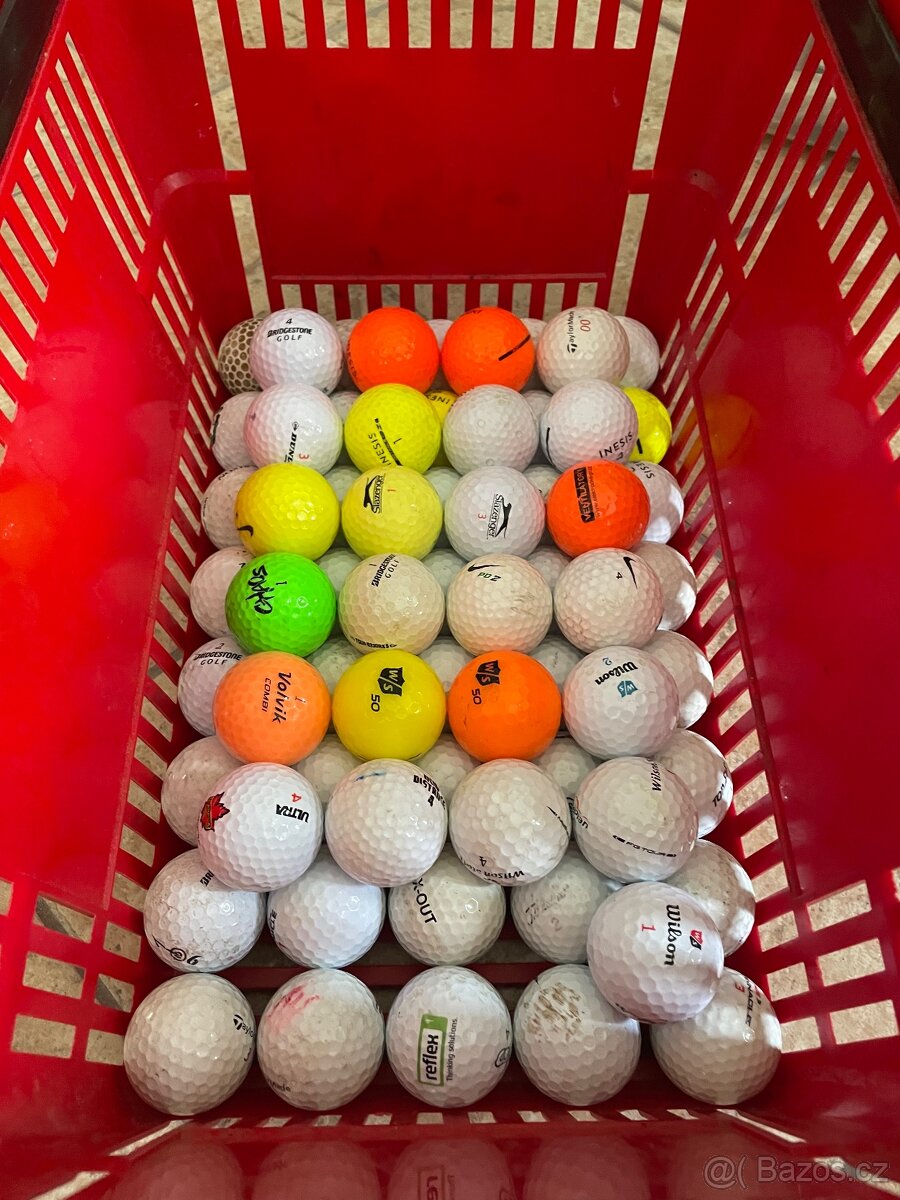 Prodám golfové míčky