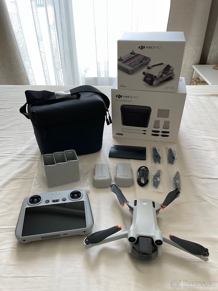 DJI Mini 3 Pro Fly More Combo + příslušenství