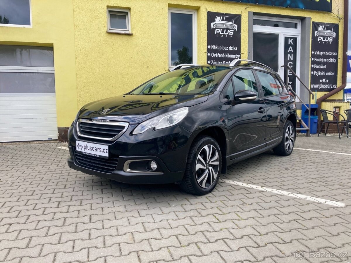 Peugeot 2008, 1,2 VTi, vyhř.sedačky, klima, tažné, STK 02/27