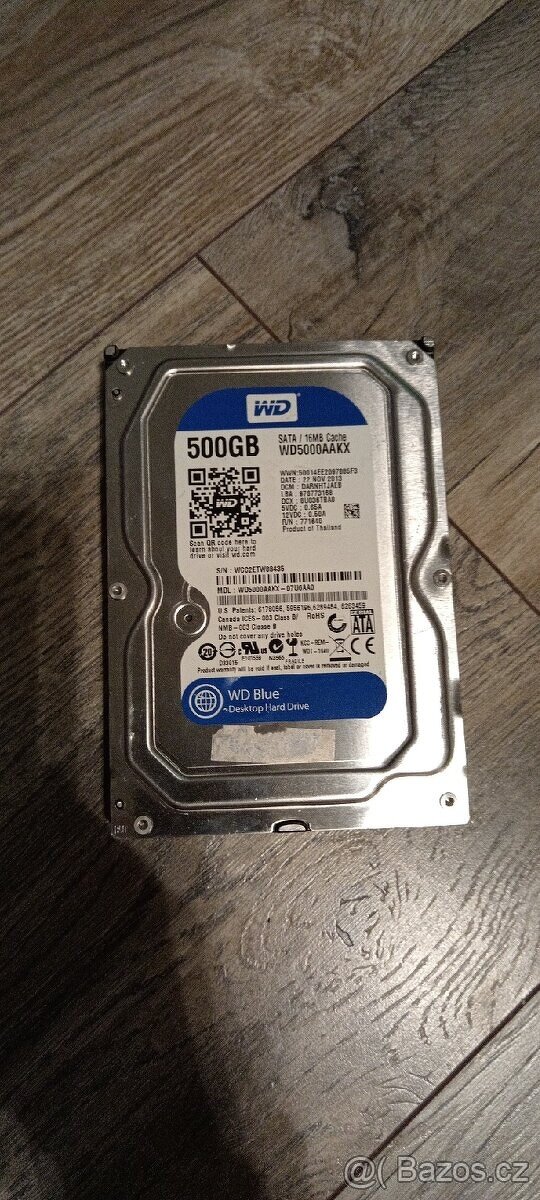 WD BLUE 500Gb 2x