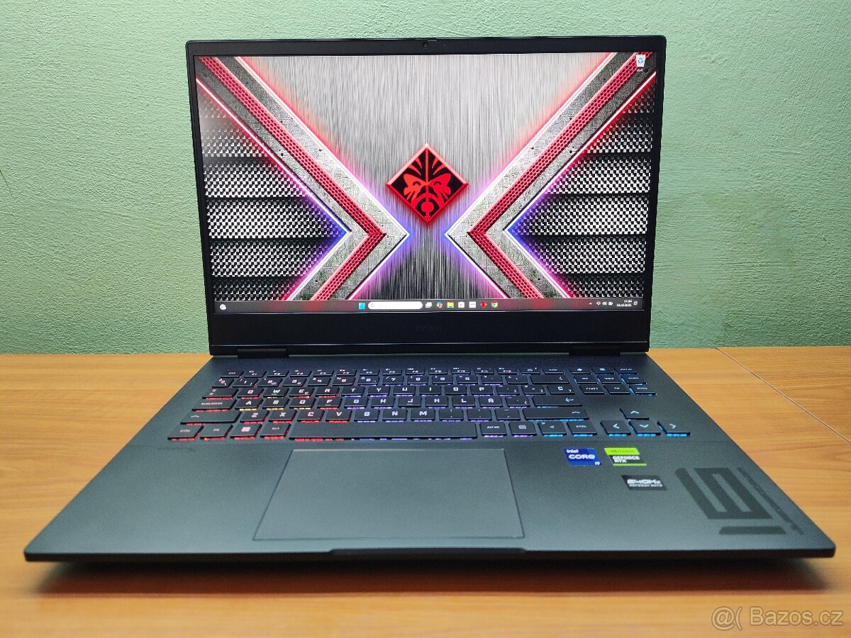 Nepoužitý Omen 16,i9-14gen,RTX-4060-140w,QHD,32gb,Záruka,RGB