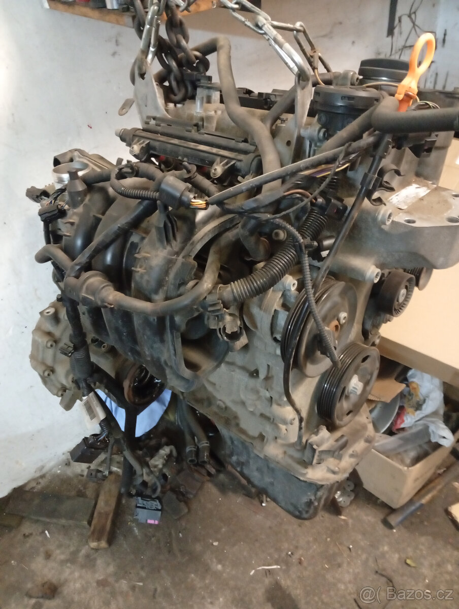 Škoda Fabia II   typ CGP 51kw obsah 1,2 Motor a převodovka