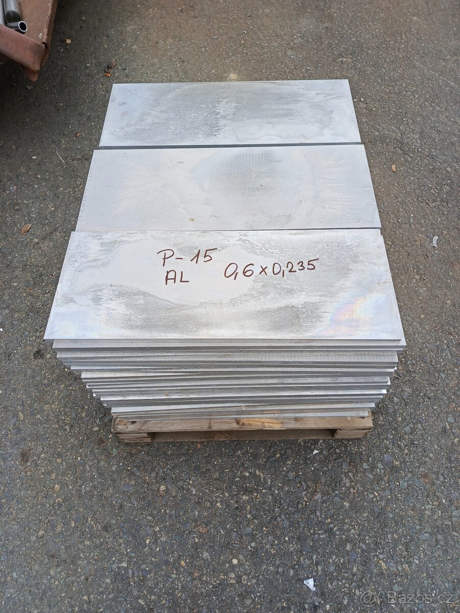 Hliníkový AL plech EN AW 5083 H 111  - P 15 mm - rozměr 0,6