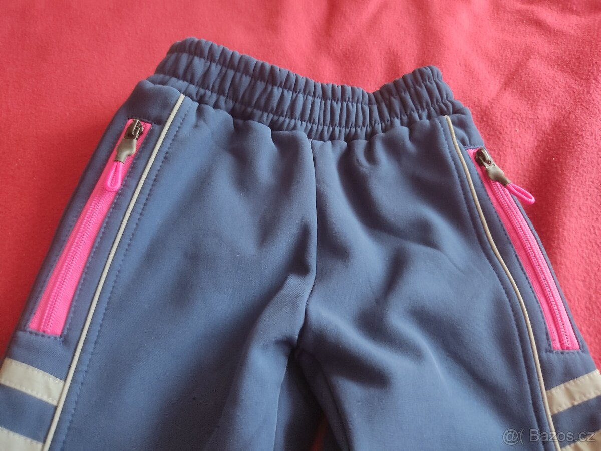 Softshellové kalhoty vel. 110