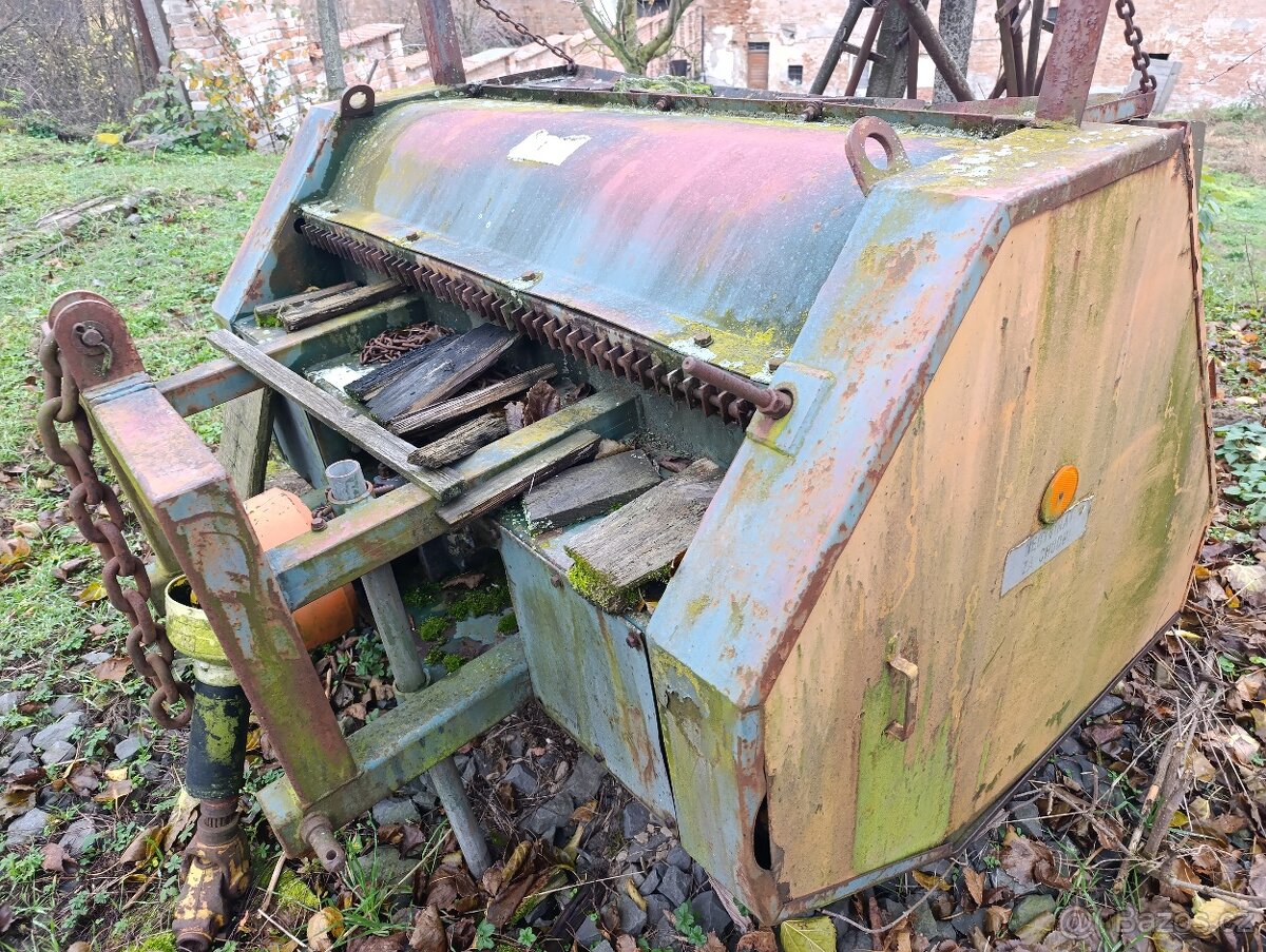 Drtič slámy, nadstavba secího stroje kverneland