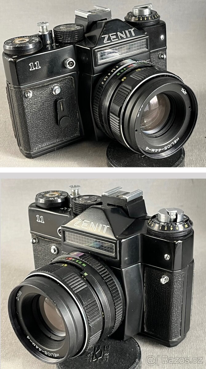 ZENIT 11, HELIOS - 44M-4, 2/58 (M42) + příslušenstvi