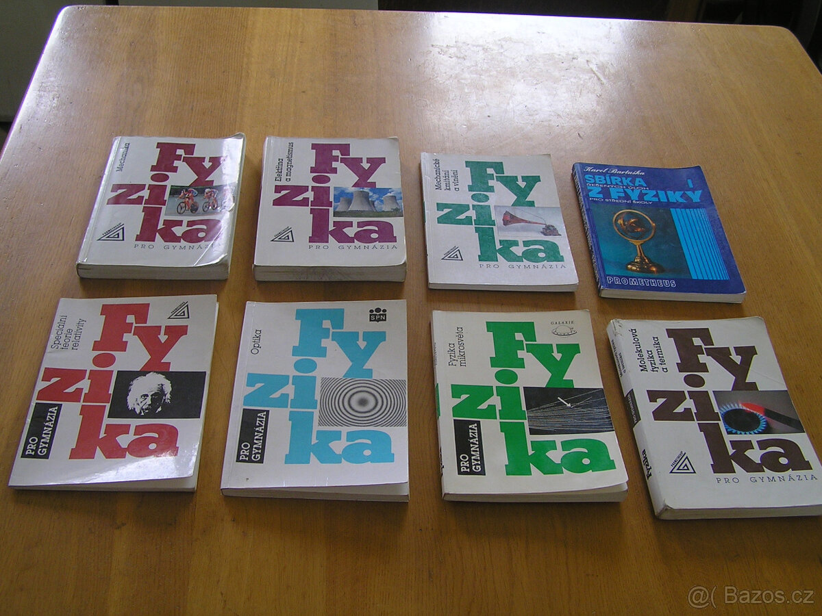 Literatura, matematika, fyzika, chemie, zeměpis, biologie