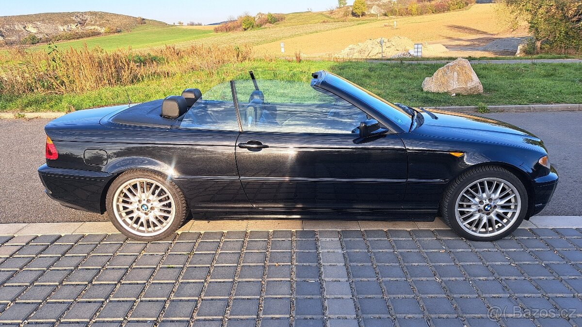 BMW E46 CABRIO 318i, FACELIFT, 2004, TOP STAV
